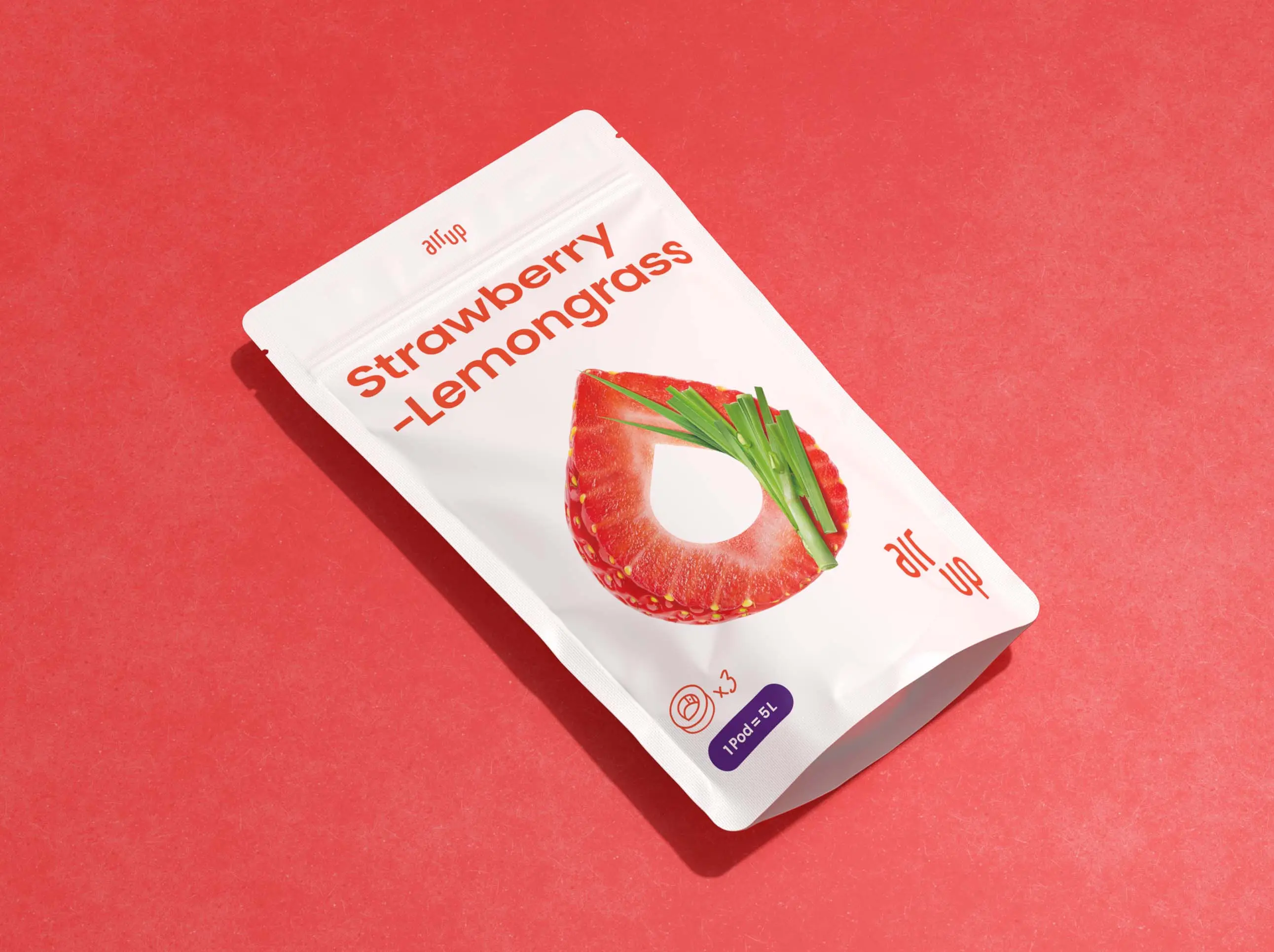 Strawberry-Lemongrass Pods